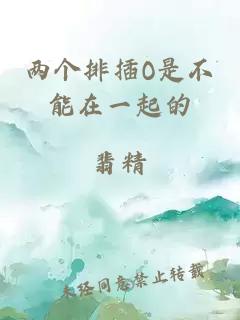 两个排插O是不能在一起的