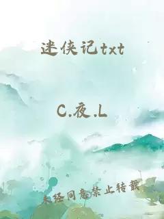 迷侠记txt