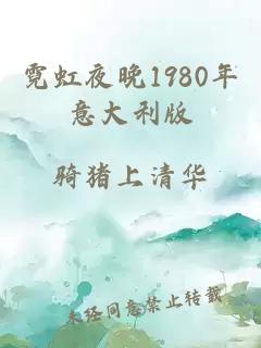霓虹夜晚1980年意大利版