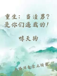 重生:当渣男?是你们逼我的!